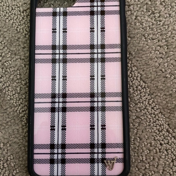 Wildflowers Accessories - WildFlower pink plaid iphone 6/7/8++ case